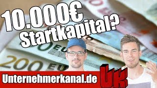 5 Geschäftsideen mit 10000€ Startkapital Was kannst du damit umsetzen [upl. by Aramen]