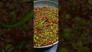 matar keema recipe 😋 cooking keema shortvideo youtubeshorts chicken instagram india [upl. by Vladi]