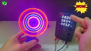 I Applied High Voltage to LED electric fan002 [upl. by Dleifyar]