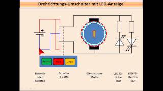 BAUANLEITUNGEN 02 MotorDrehrichtungsUmschaltung [upl. by Birk]