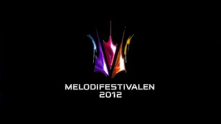 Melodifestivalen 2012  Full Show AI upscaled  HD  50fps [upl. by Yrroc]