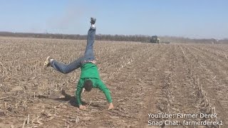 Corn Crazed Farmer Outstanding in his Fieldall night VLOG [upl. by Arikaahs]