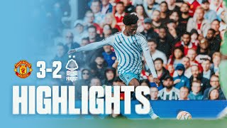 HIGHLIGHTS  AWONIYI SCORES TO BREAK RECORD  MANCHESTER UNITED 32 NOTTINGHAM FOREST [upl. by Noam]