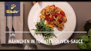 Rezept Tutorial Hähnchenpfanne [upl. by Enyak]