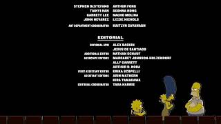 The Simpsons Theater Hotel Transylvania Transformania End Credits [upl. by Luciano]