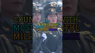 Top countries with most beautiful military March part 9shortsviralshorts [upl. by Aivatra668]