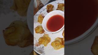 Potato Rose Recipetrendingfoodpushpaskitchenindianfoodrecipecookingpotatosnackspotatofoodie [upl. by Glaudia]