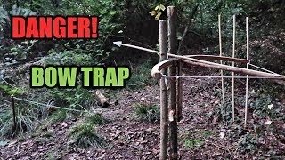 Bow Trap  Lethal  Primitive  Survival [upl. by Bendite]