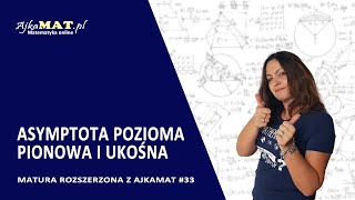 Asymptota pionowa pozioma i ukośna [upl. by Adihahs]