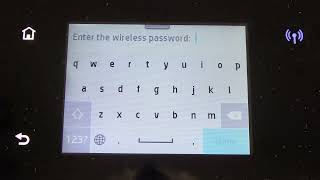 How to Connect to WiFi on HP Officejet Pro 6960 AllinOne Printer [upl. by Ardnaiek]