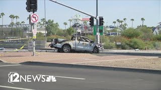 DPS 2 dead 2 hurt after crash in Mesa [upl. by Edualc]