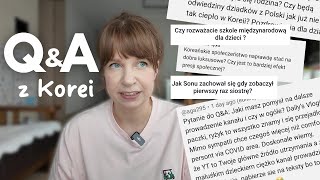 Plany dzieci i przyjazd Dziadków Odpowiadam na Wasze pytania QampA z Korei [upl. by Barthel]