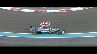 2014 FORMULA 1 ETIHAD AIRWAYS ABU DHABI GRAND PRIX  Race Highlights [upl. by Jamil]