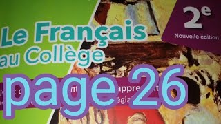 ÉcritÉlaboration du plan dun éditorialpage 26le français au collège 2 année collégiale [upl. by Enilarac]