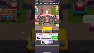 Overcrowded Tycoon  by ZeptoLab UK Limited  iOS iPhone Gameplay [upl. by Sanborn]