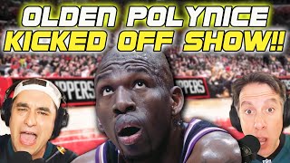 NBA great Olden Polynice GETS KICKED OFF SHOW for BAD takes on USA basketball amp Bronny  Fusco Show [upl. by Oeflein]