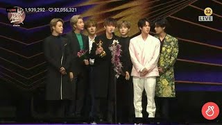 BTS Win Fans Choice KPop Star Award   GDA 2020  Golden Disk Award  Day2 [upl. by Stickney]