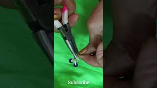 Easy Earrings making tutorial  Handmade Earrings making diy shorts earrings trending jewelry [upl. by Palladin]