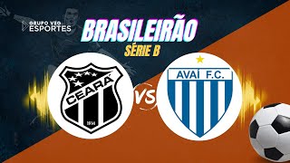 CEARÁ X AVAÍ  AO VIVO [upl. by Adnalro]