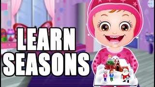 Baby Hazel Learns Seasons  Fun Game Videos By Baby Hazel Games [upl. by Rosati]