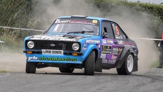 Ulster Rally 2024 Sideways Jump amp Action [upl. by Wagoner]