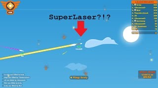 Wings io Gameplay MontageSuper Laser [upl. by Aihsi453]