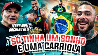 BITELO FICA EMOCIONADO COM A MEDALHA DO MUNDIAL [upl. by Nelle]