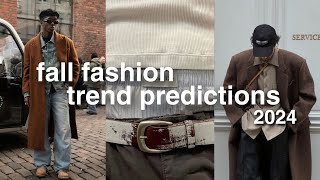 MY 2024 FALL FASHION TREND PREDICTIONS [upl. by Nasaj]