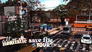 ULTRA REALISTIC SAVE FILE TOUR │THE EXIST SAVE FILE│ The Sims 4 [upl. by Seline]