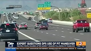 Expert says DPS shouldnt have used PIT maneuver on freeway near Scottsdale [upl. by Irmo]