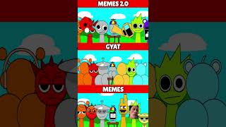 Incredibox Sprunki Memes 20 VS Gyat VS Memes MIX VERSION [upl. by Marika389]