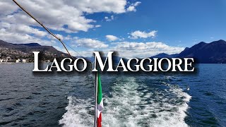 Trip to Lake Maggiore in Italy and Switzerland  Canobbio Verbania Locarno  4K [upl. by New]