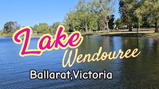 Danau multifungsi Wendouree Lake Wendouree Ballarat Victoria Australia [upl. by Annaeg]