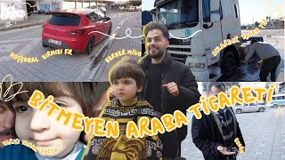 ABİMİN ARABASINI SATTIK 🚗💶  tır yıkama🚛 tıraş macerası 💇 kayıp küpe [upl. by Sully]