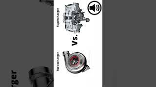 Turbocharger VS Supercharger Sound Battle [upl. by Snej931]