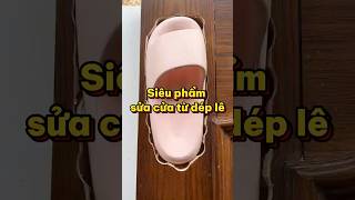 Siêu phẩm sửa cửa bằng trứng gà và dép xốp colormixing funny [upl. by Elleved]