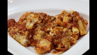 Baked Ziti Recipe [upl. by Anitrak]