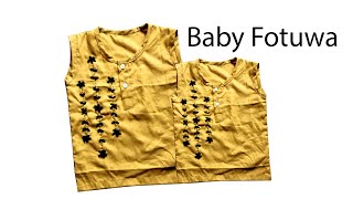 বাচ্চাদের ফতুয়া সেলাই  Baby Fotuwa Stitching  Fashion Bangladesh [upl. by Bakemeier]