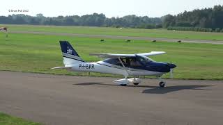 Tecnam P2010 Mk II PHBAR Teuge Airport 9 Sept 2023 [upl. by Nosna]