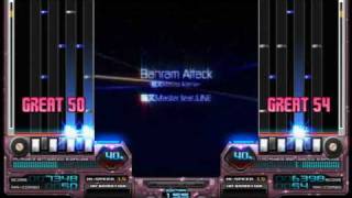 IIDX EMPRESS  Bahram Attack 猫叉Master Remix A Vs 黑 Autoplay [upl. by Raynor]