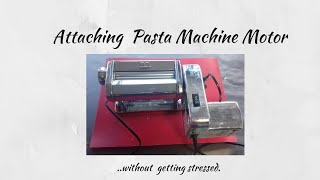 Pasta machine motor tutorial for use with polymer clay [upl. by Aekal]