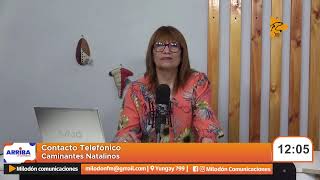 Contacto Telefónico con los Caminantes Natalinos [upl. by Eahs]