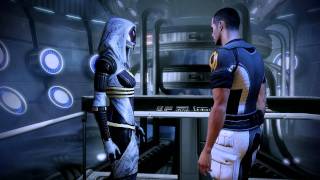 Mass Effect 2 Tali Romance Tali jealous of Miranda [upl. by Oidale252]