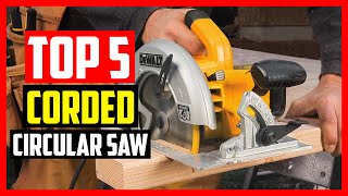 Top 5 Best Corded Circular Saw Reviews of 2022 [upl. by Cj98]