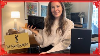 SAINT LAURENT Loulou Toy leather crossbody bag  YSL BEST HANDBAG [upl. by Ready]