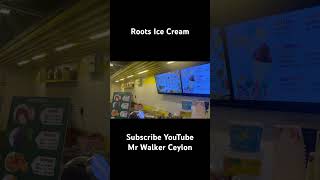 Roots Ice Cream roots ice icecream crescat mrwalkerceylon [upl. by Desdamonna]