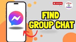 How To Find Group Chat In Messenger 2024 [upl. by Ahtanaram]