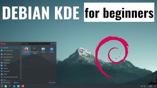 How To Install Debian KDE  Beginners Guide [upl. by Jezrdna57]