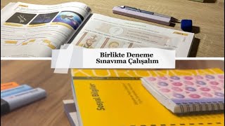 birlikte deneme sınavıma calisalim 📚✍🏻 [upl. by Genni966]