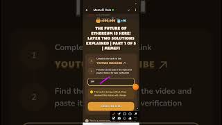 THE FUTURE OF ETHEREUM IS HERE LAYER TWO SOLUTIONS EXPLAINED  PART 1 OF 5  Memefi New Video Code [upl. by Eiboj115]